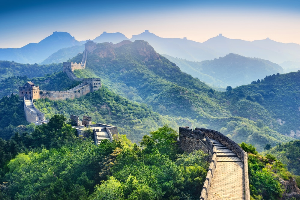 Le grand mur de la Chine