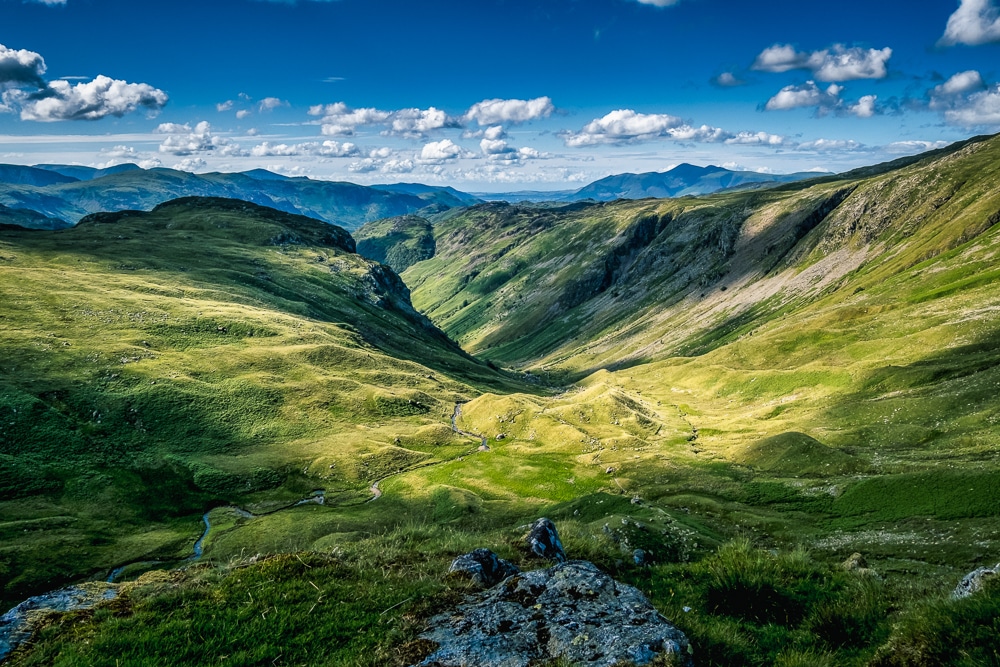 The Lake District along the Coast to Coast Walk