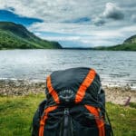 A backpack as part of our Coast to coast guide