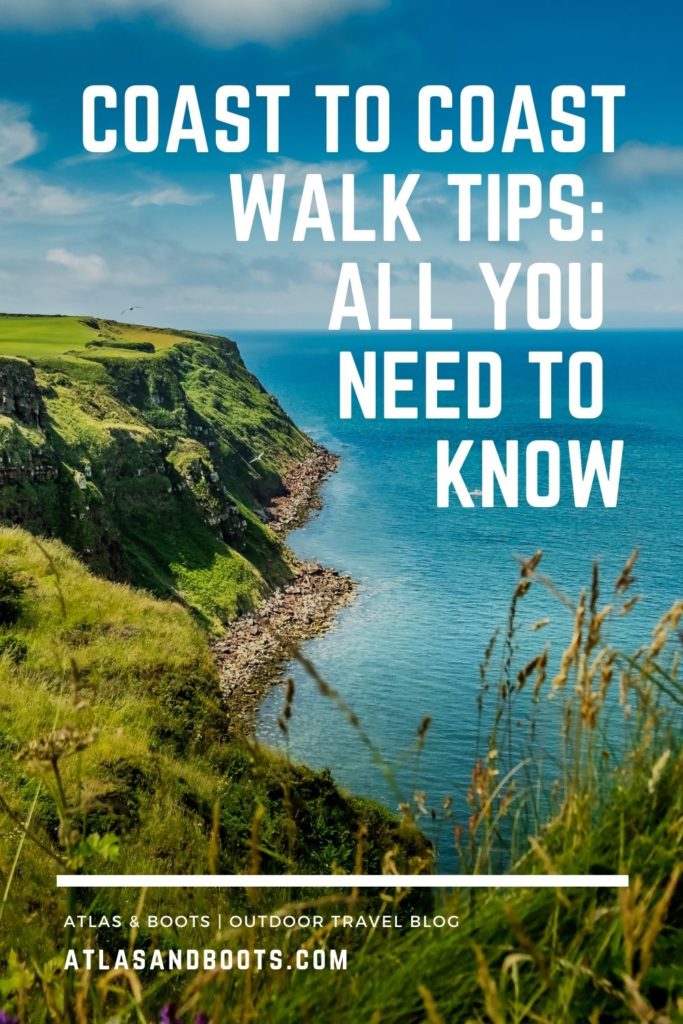 Coast to Coast Walk tips Pinterest pin