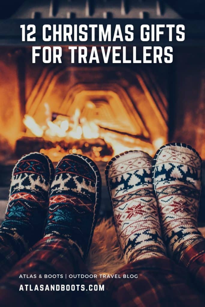 Christmas gifts for travellers Pinterest pin