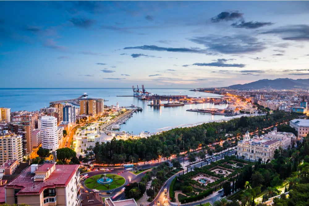 Malaga in Spain – a country offering remote work visas