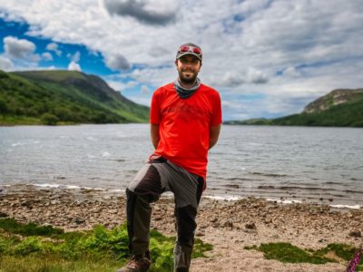 Peter in the Lake District during the Coast to Coast