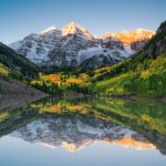 Most beautiful mountains in America: Maroon Bells