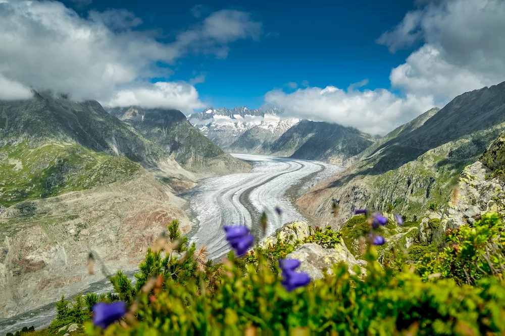 Aletsch Glacier – one of our top Instagram shots of 2021