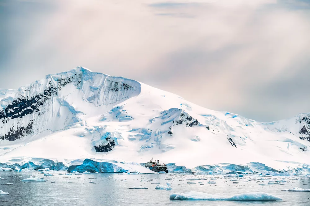 Epic landscapes such as this are one of the reasons to visit Antarctica