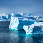 Icebergs in Antarctica