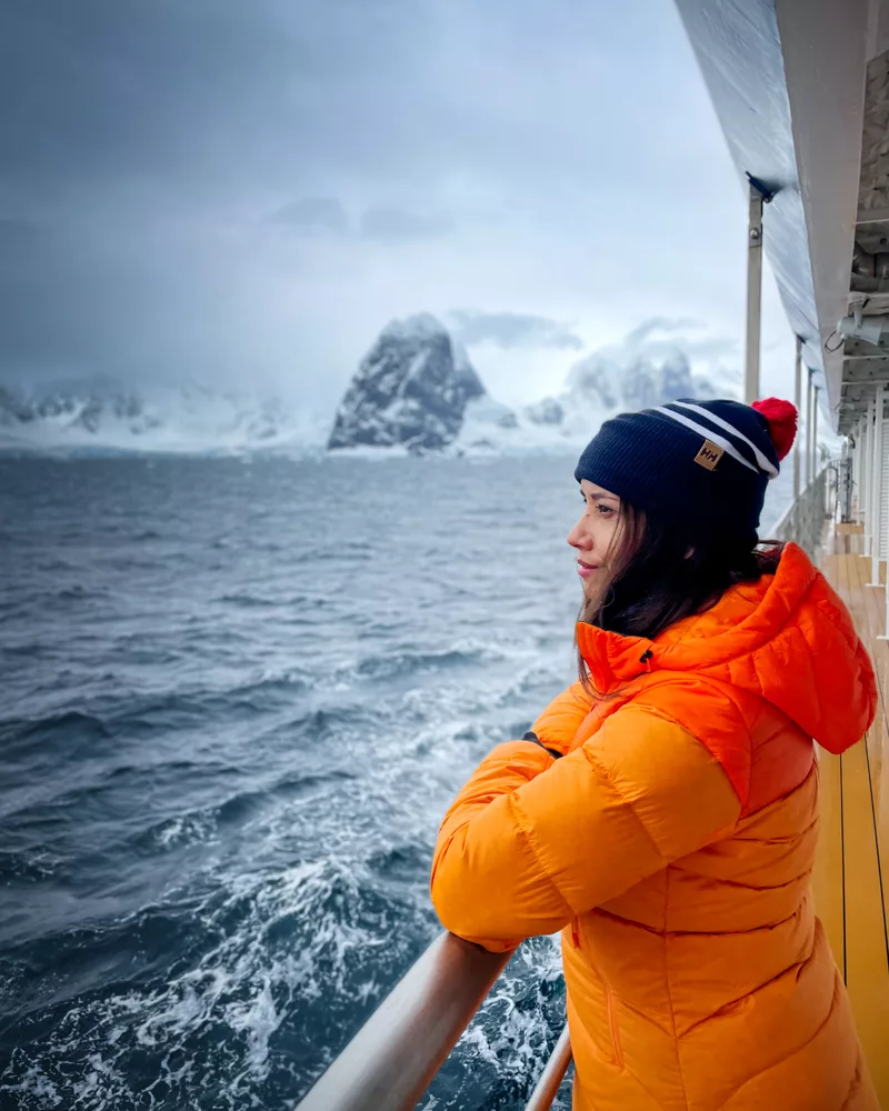 Kia finds her sea legs on the Drake Passage