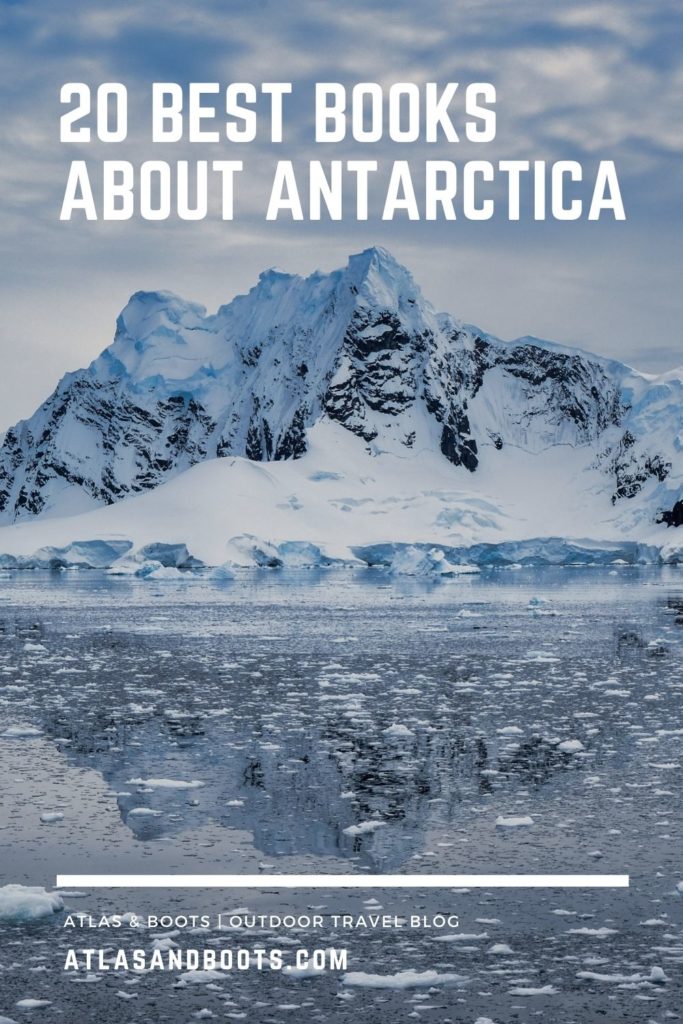 books about Antarctica Pinterest pin