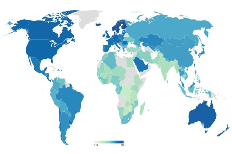 Ranked happiest countries in the world 2023 Atlas & Boots