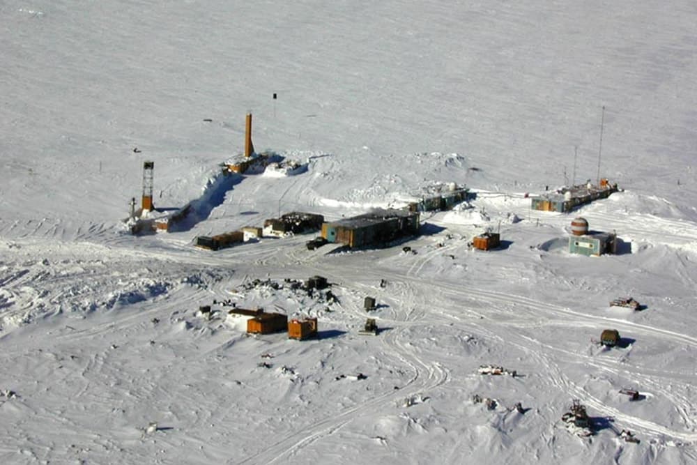 Vostok Station, a Russian research station in Antarctica