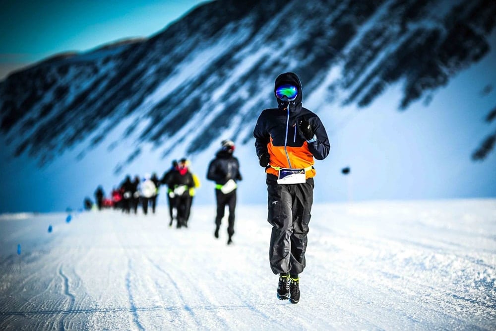 interesting facts about antarctica: Hardy athletes on the Antarctic Ice Marathon