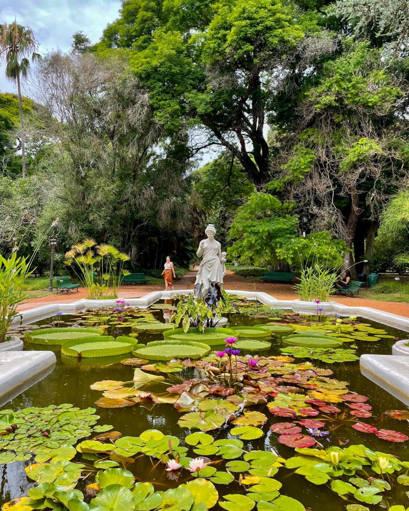 The Botanical Gardens are one of the best parks in Buenos Aires 