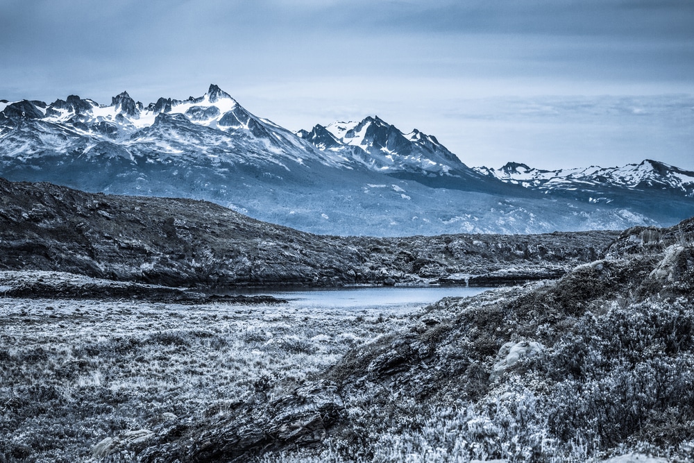 A frigid Tierra del Fuego