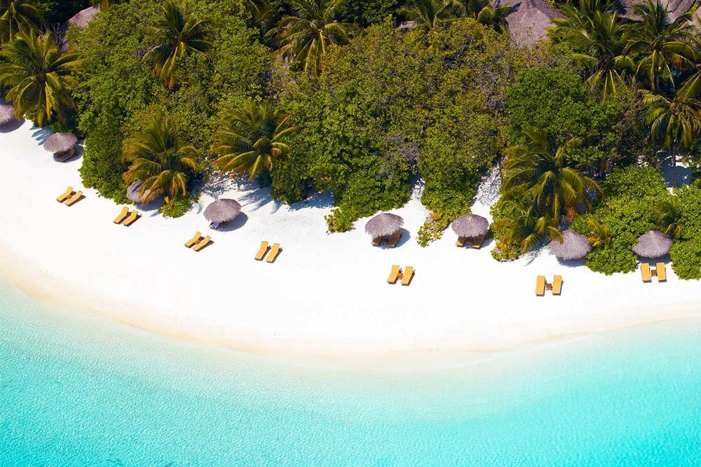 The idyllic island of Baros Maldives