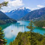 Diablo lake in the North Cascades National Park