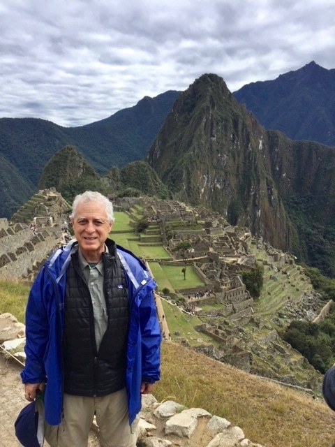 David Sklar di Machu Picchu