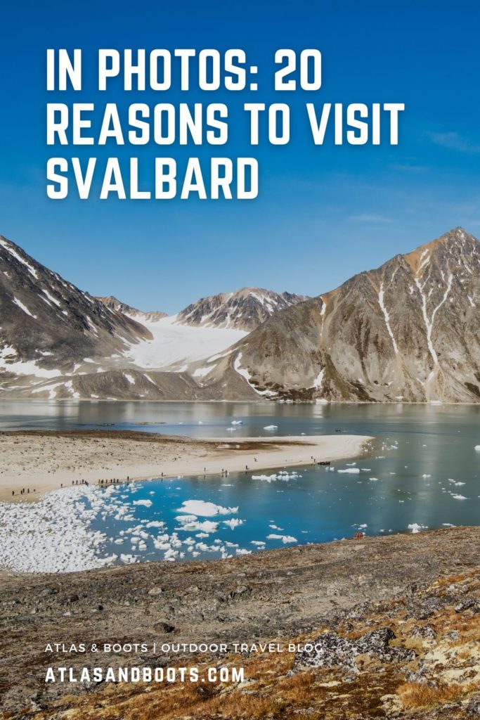 In photos: 20 reasons to visit Svalbard pinterest pin