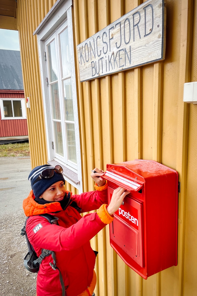 Kia sends a postcard home on Ny-Ålesund – one of the reasons to visit Svalbard