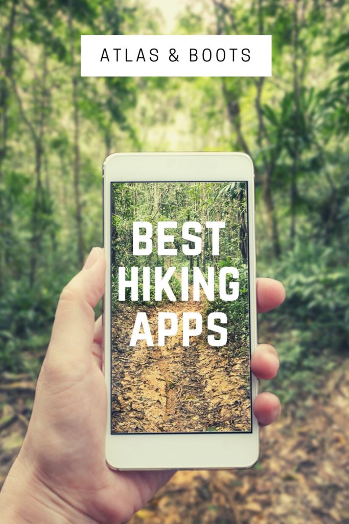 Best hiking apps Pinterest pin