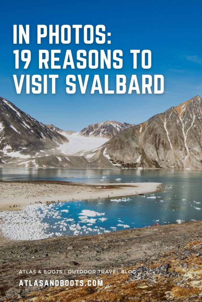 reasons to visit Svalbard pinterest pin