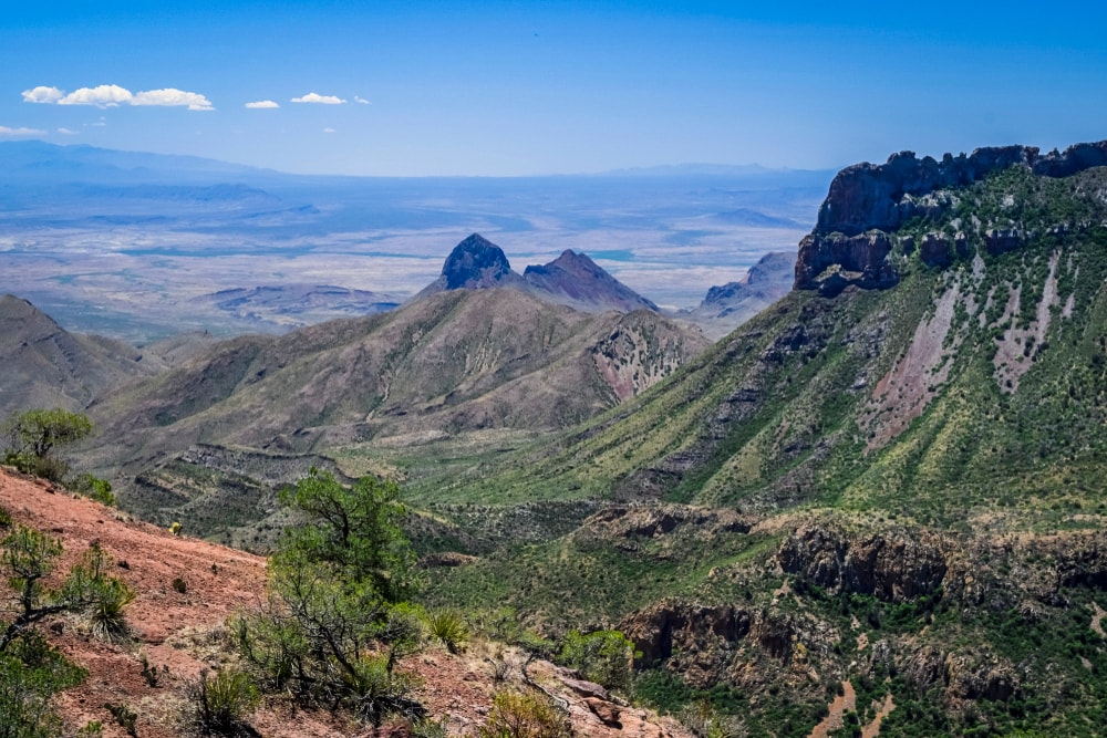 Lost Mine trail in Big Bend National Park