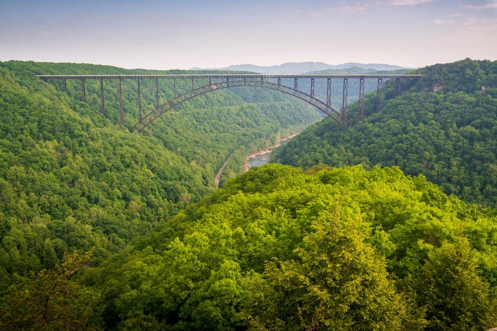 Long Point in New River Gorge National Park
