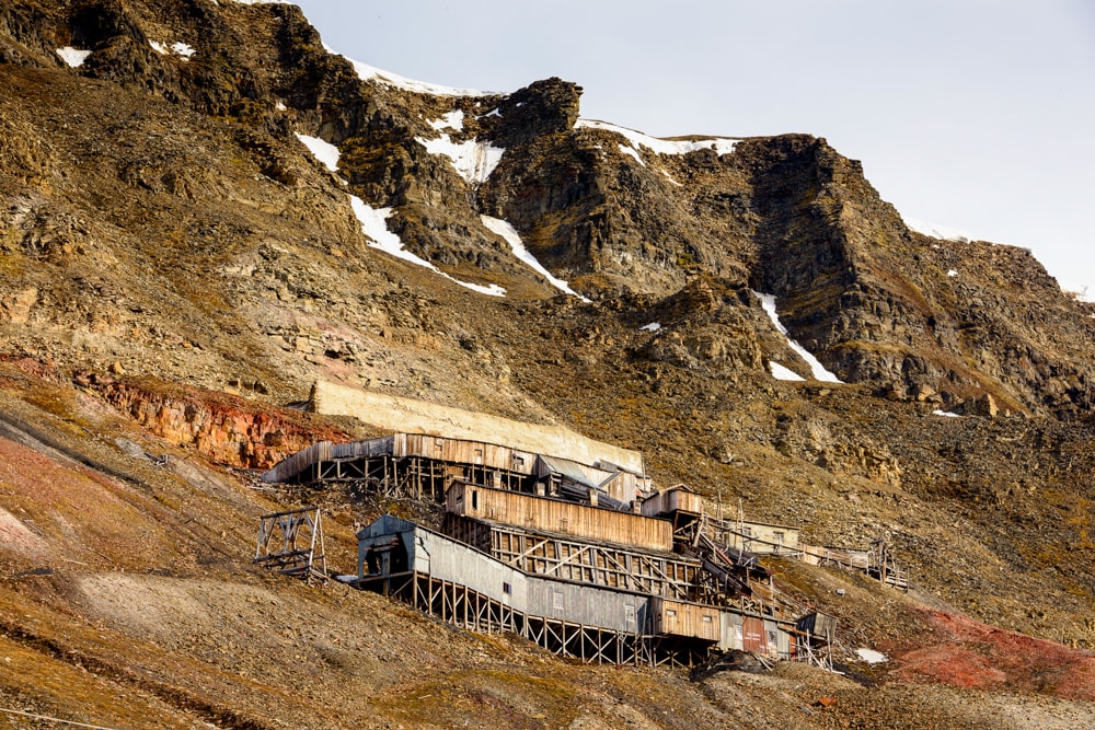 Mine No. 2 in Longyearbyen, the world’s northernmost town