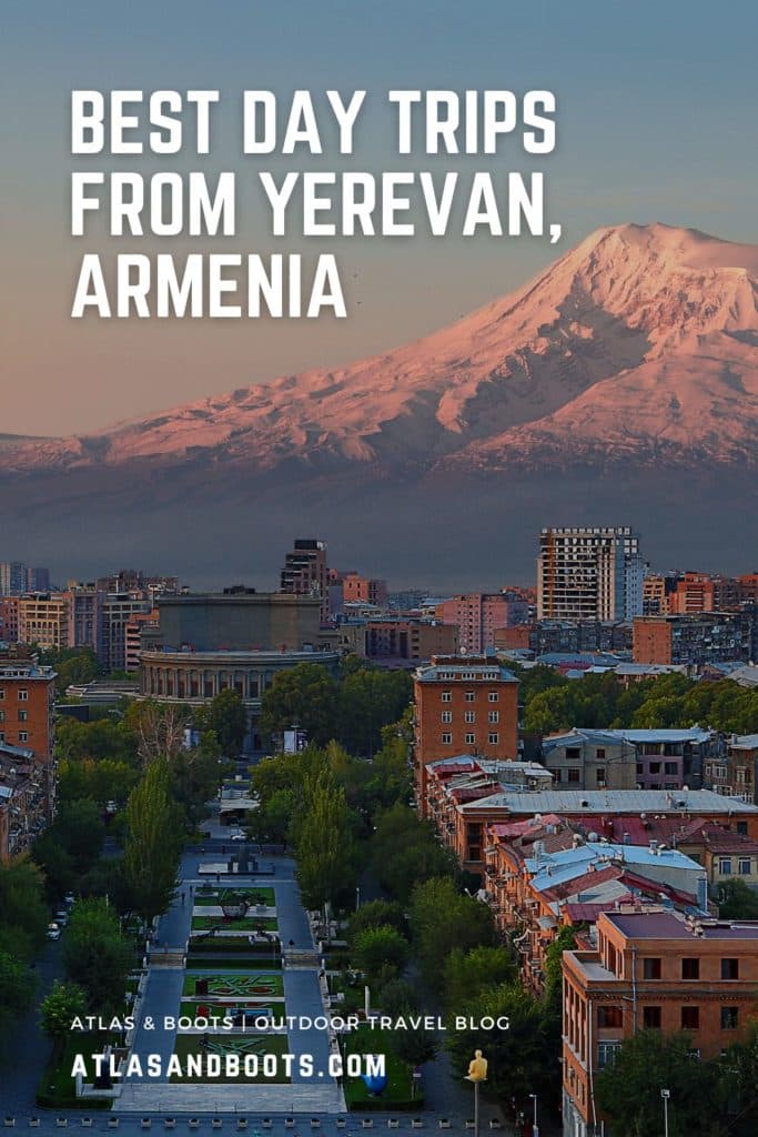 Best day trips from Yerevan Pinterest pin