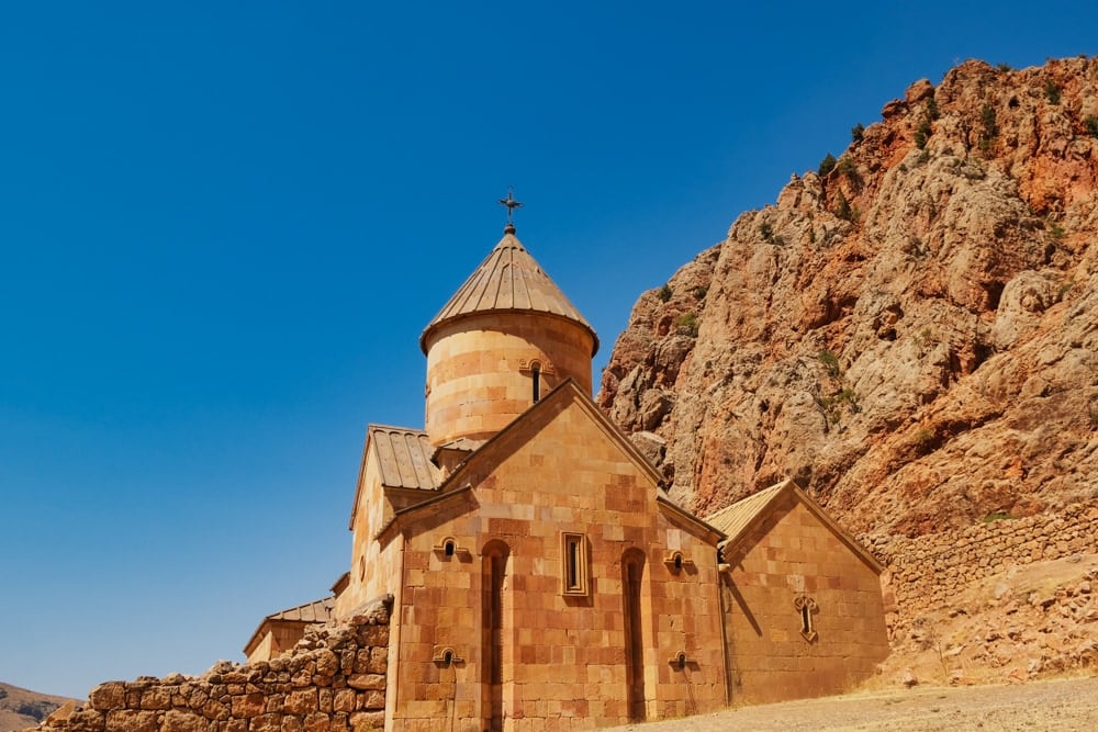Noravank and the surrounding cliffs