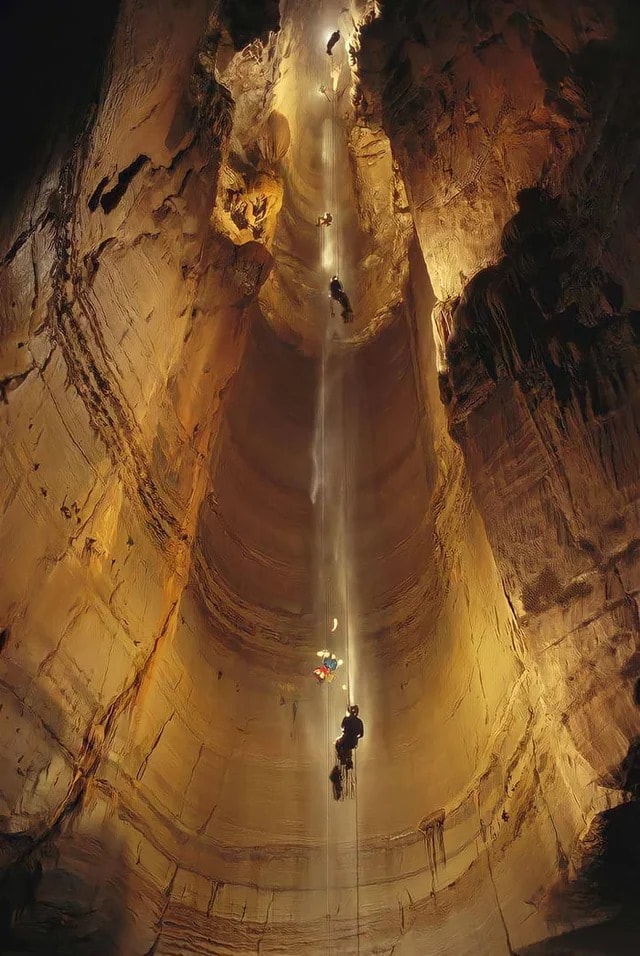 Verevkina adalah gua terdalam di dunia