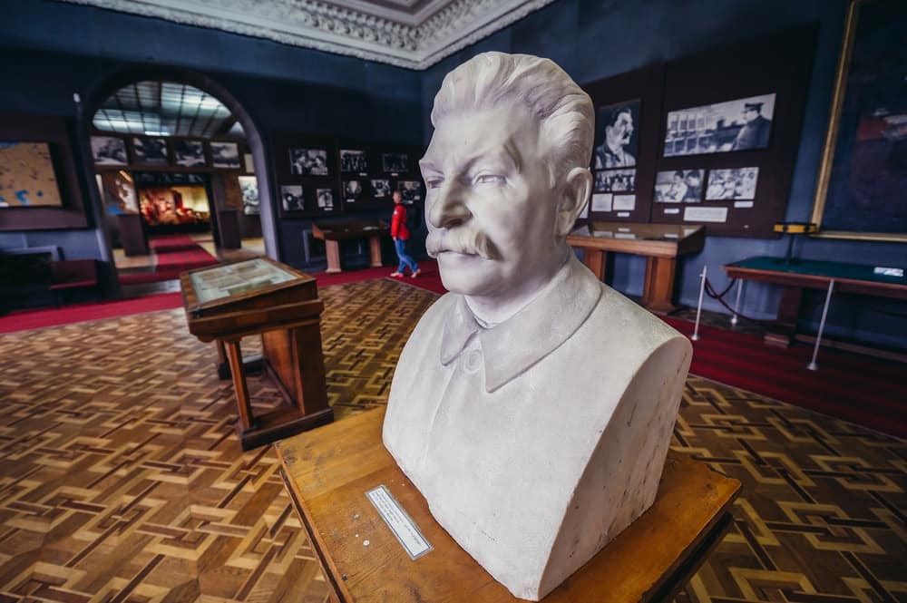 The Joseph Stalin Museum in Gori is one of our interesting facts about  Georgia