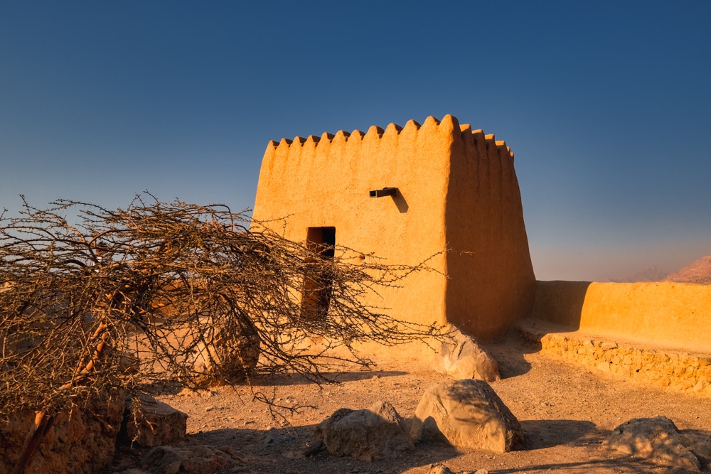 Benteng Dhayah di Ras Al Khaimah