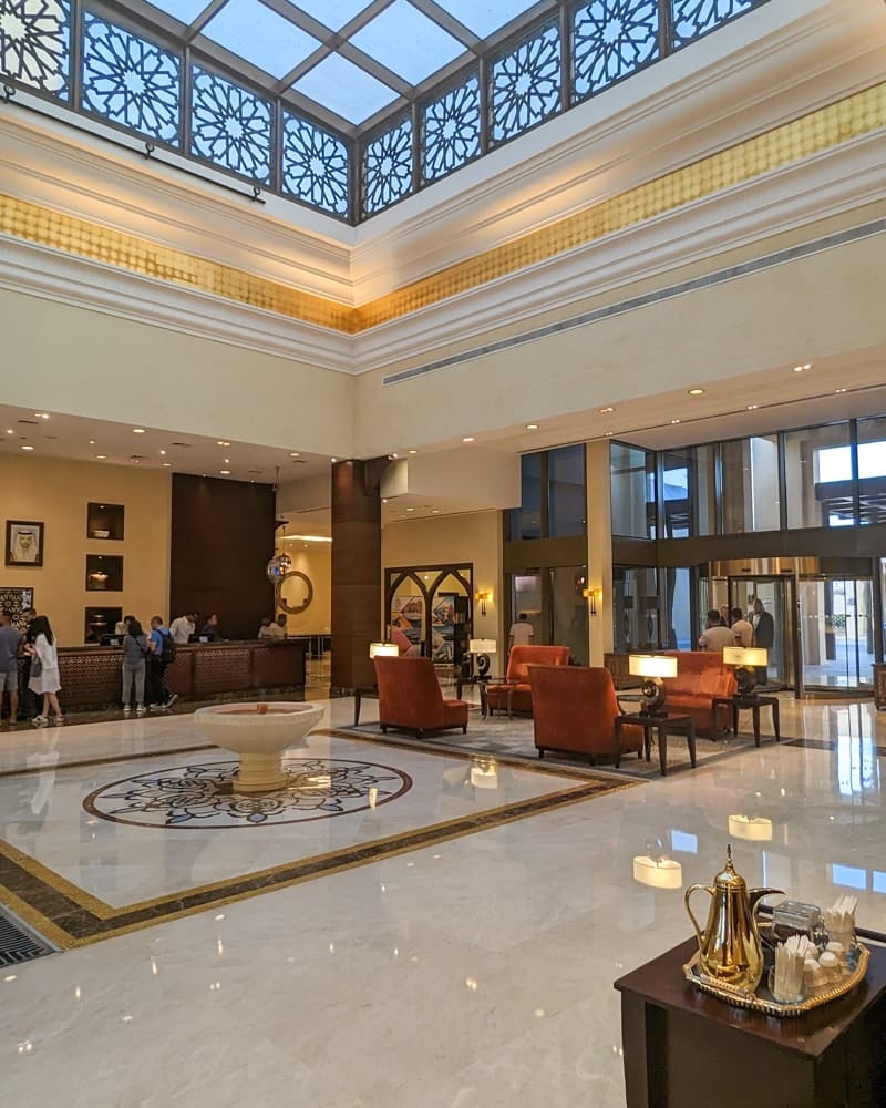 Inside the Hilton Ras Al Khaimah Beach Resort