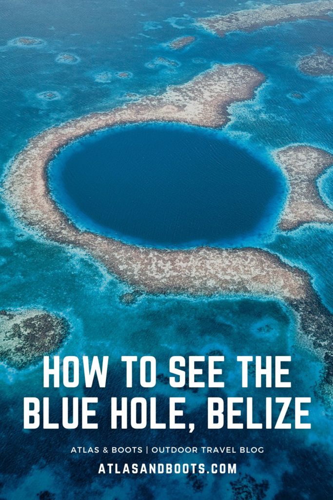 Blue Hole Belize Pinterest Pin