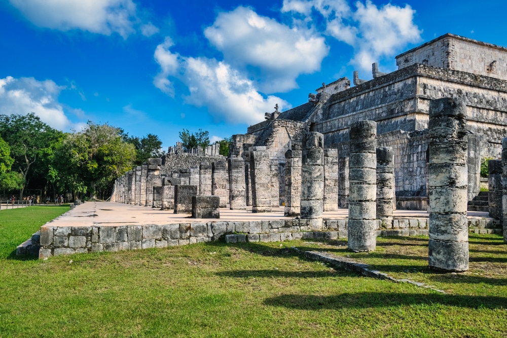 Kuil Prajurit di Chichen Itza