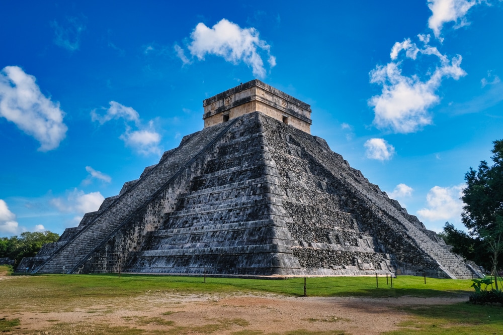 The Temple of Kukulcán at Chichén Itzá