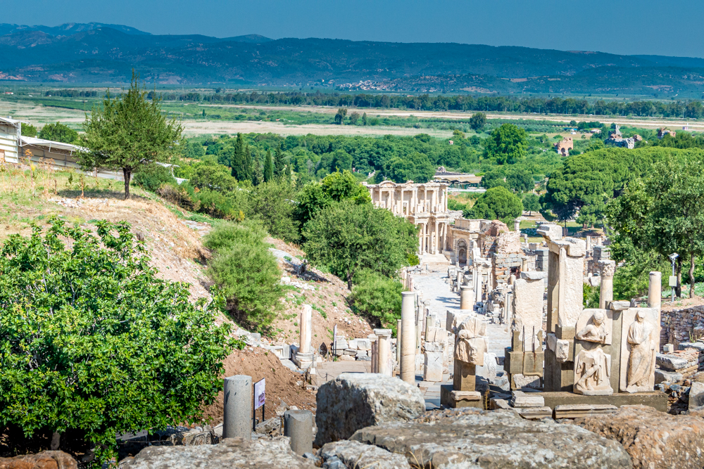 One of our tips for visiting Ephesus is to start at the Lower Gate