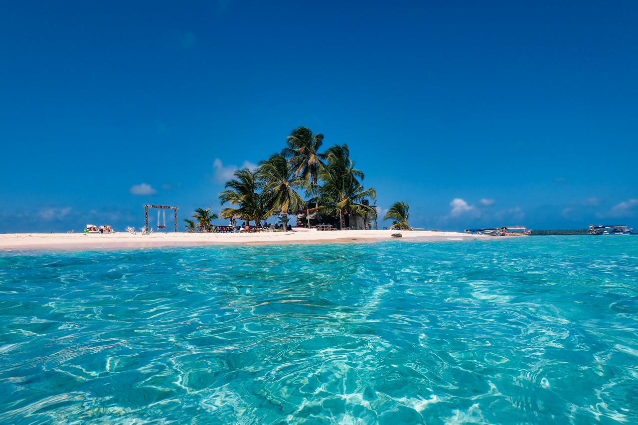 Isla Pelícano in the San Blas Islands