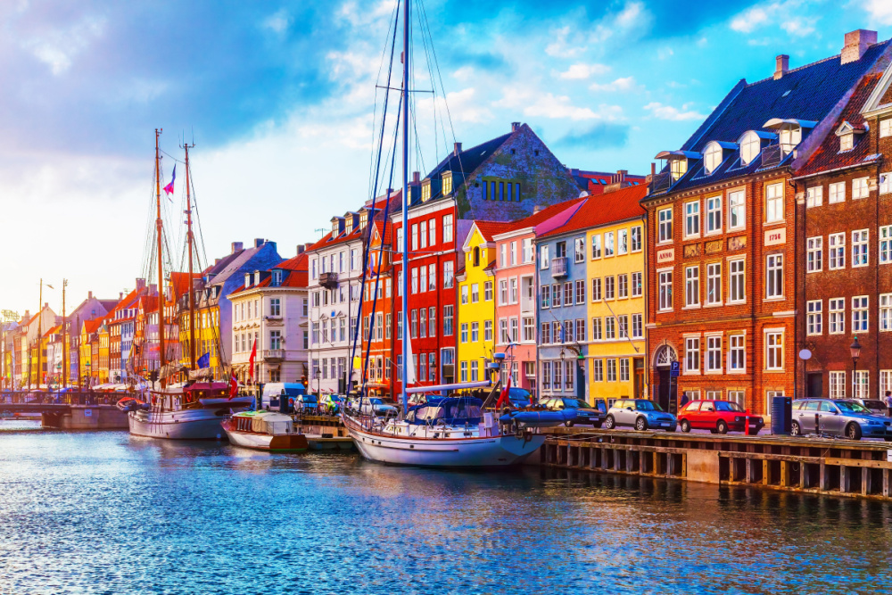 Nyhavn en Copenhague: la cuarta capital más transitable de Europa