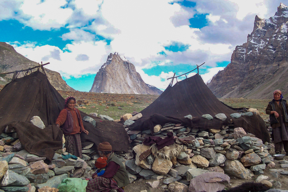A Tibetan campsite