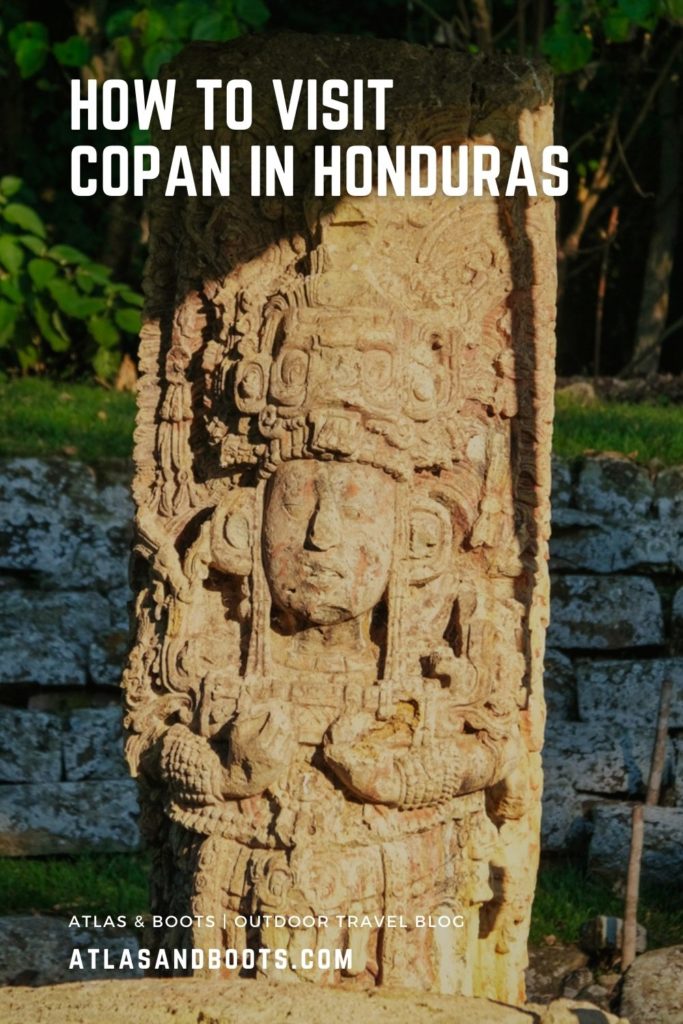 Cómo visitar Copán Honduras Pinterest pin