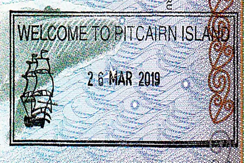 El sello de las Islas Pitcairn