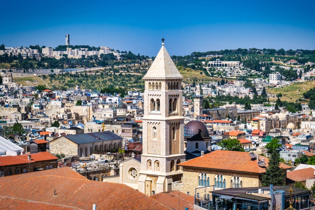 An overview of Jerusalem's Old City