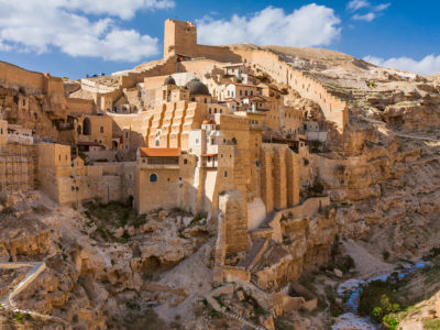 Mar Saba Monastery in the West Bank, Palestine