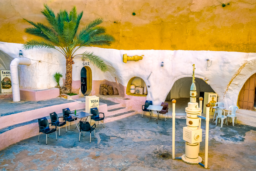 Inside Hotel Sidi Idriss