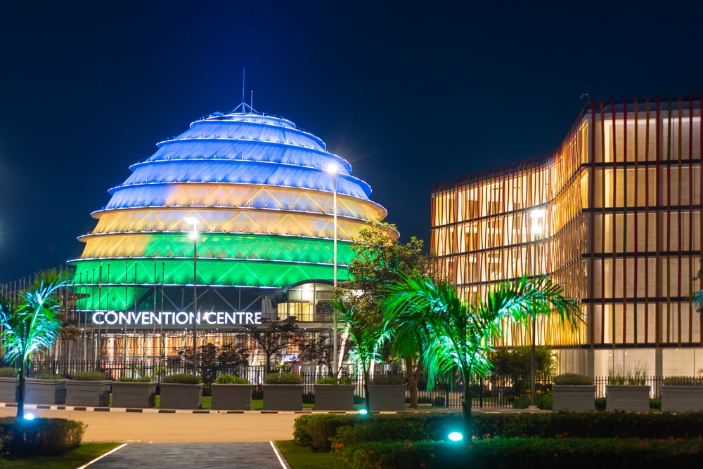 Kigali skyline – Rwanda's capital city