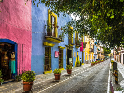 A street in Mexico – the best country for expats
