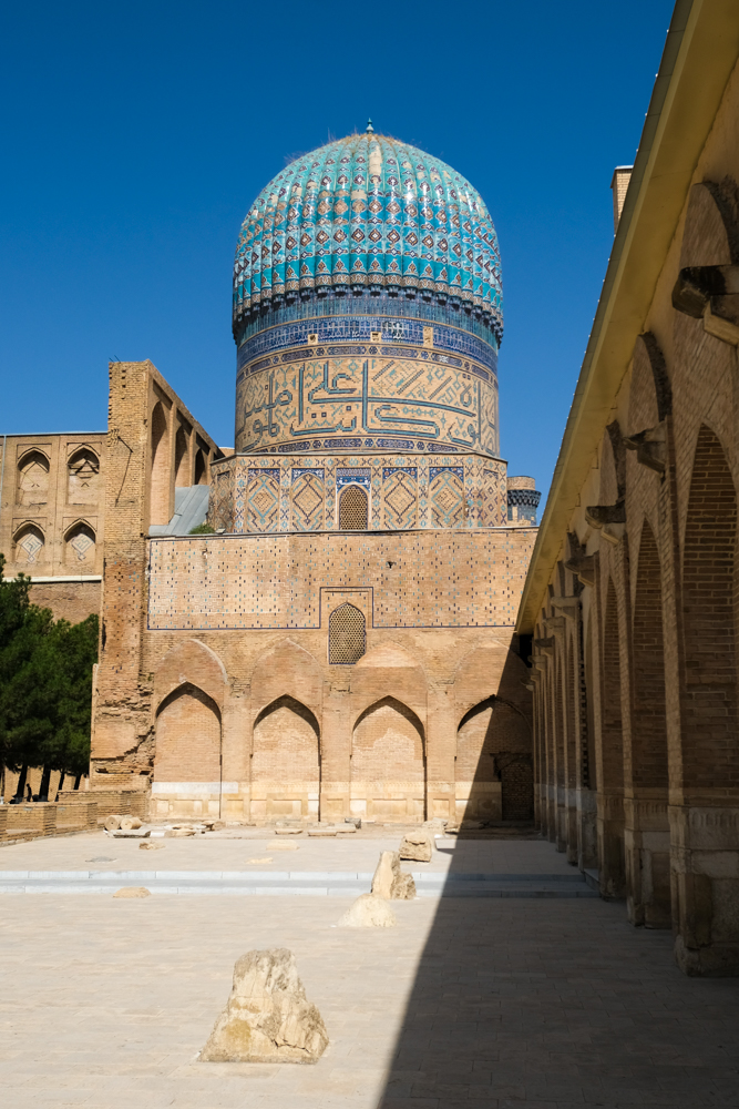 A monument in Samarkand