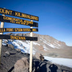 Stell apoint on one of the best Kilimanjaro climbing routes
